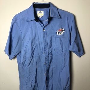 Miller lite button up